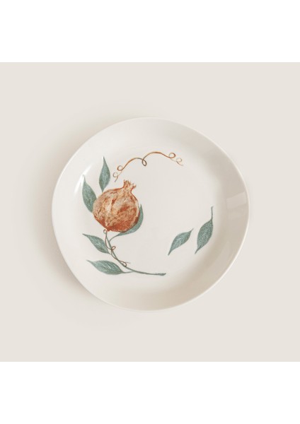 Pomegranate Çukur Tabak 20 cm Krem