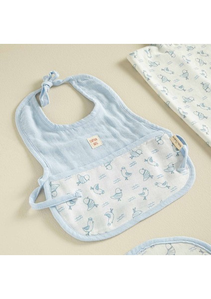 Sea Sıde Müslin Set Ekru/mavi fiyatları