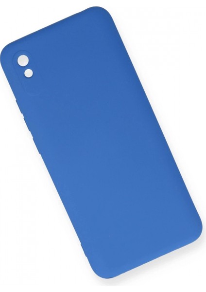 Xiaomi Redmi 9A Kılıf Nano Içi Kadife Silikon - Mavi (K95) fiyatları