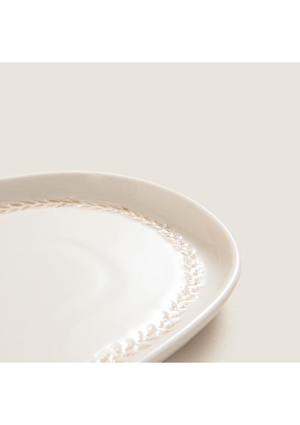 Spiga Oval Kayık Tabak 25 cm Natural indirimleri