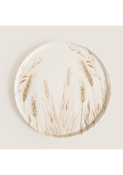 Spiga Servis Tabağı 26 cm Natural