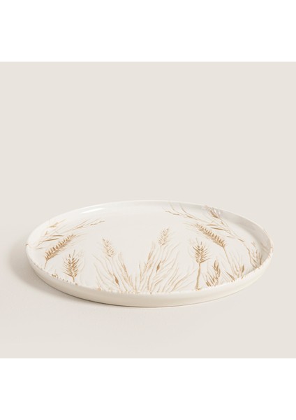 Spiga Servis Tabağı 26 cm Natural modelleri