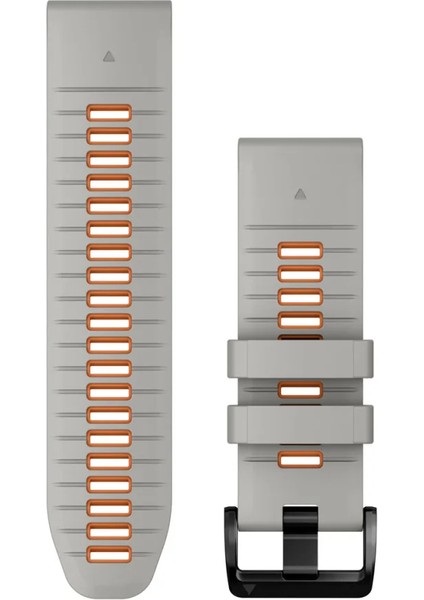 Quickfit 26 mm Yedek Kayış - Gri | Turuncu