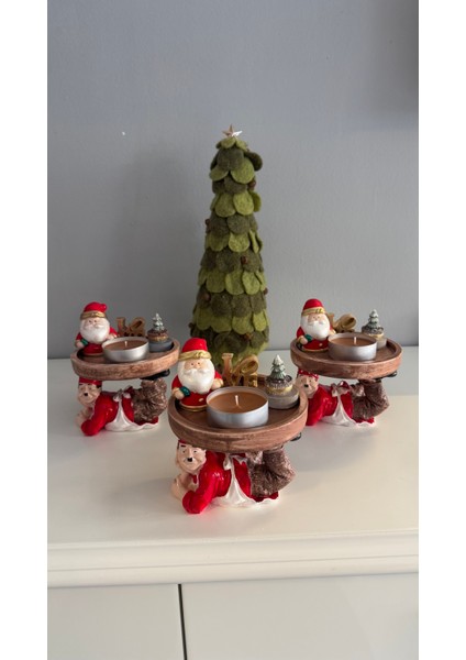 Yılbaşı Temalı Sevimli Aşçı Mumluk fiyatları