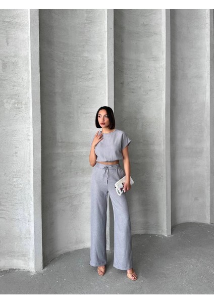 Mtxdpn Bluz Pantolon Takım S255057 Gri (Beden: S) fiyatları