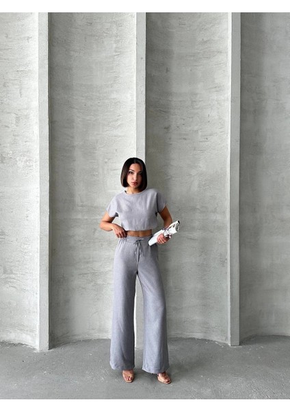 Mtxdpn Bluz Pantolon Takım S255057 Gri (Beden: S) modelleri
