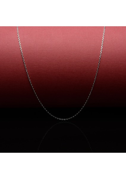 40 Mikron Rodyum Force Uzatma Gümüş Zincir fiyatları