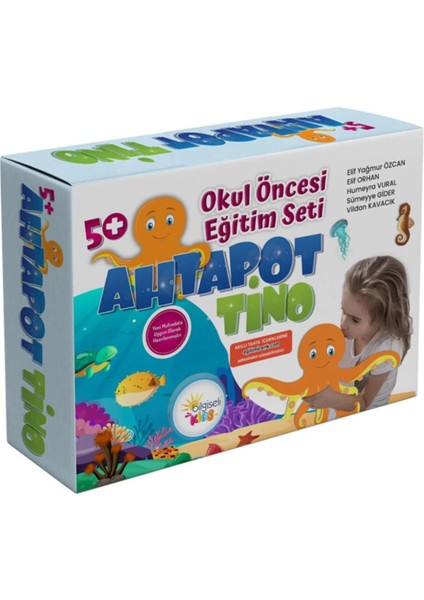 Bilgiseli Kids Ahtapot Tino +5 Yaş Okul Öncesieğitim Seti