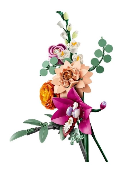 10342 LEGO Iconic Botanicals Pembe Çiçek Buketi 749 Parça +18 Yaş modelleri