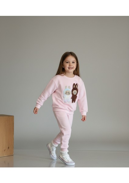 3 Iplik Şardonsuz Labubu Ikili Takım