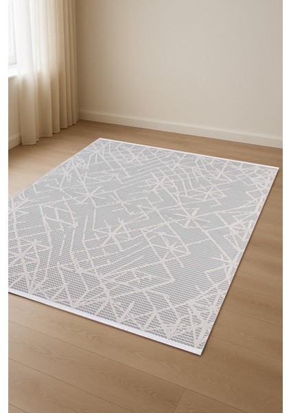 Veranda Elin Gri Bej Geometik Desenli Halı fiyatları