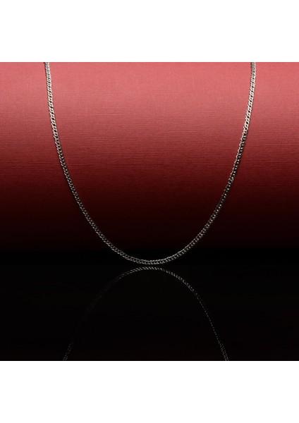 40 Mikron Rodyum Rambo Gümüş Zincir fiyatları