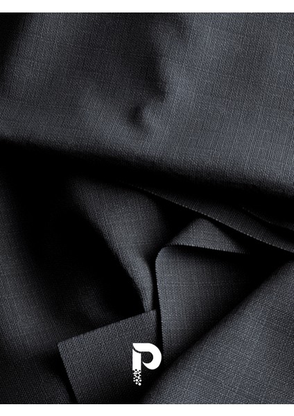 1/2 Pileli Keten Dokulu Koyu Gri Modern Fon Perde – Ütü Gerektirmez modelleri