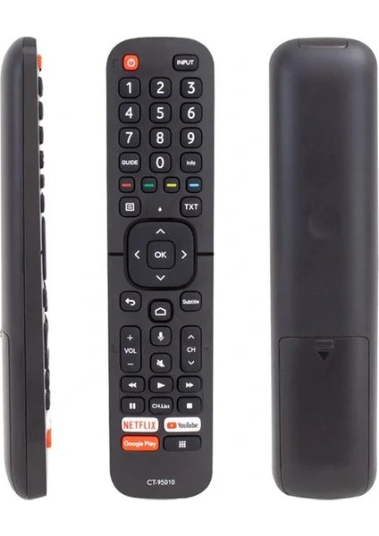 Toshiba CT-95010 Netflix-Youtube-Google Play-Prime Tuşlu Video Ses Komutlu Lcd-Led Tv Kumandası