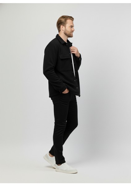 Erkek Mevsimlik Spor Kesim Mont Çıtçıtlı Ceket Polar Erkek Gömlek fırsatları