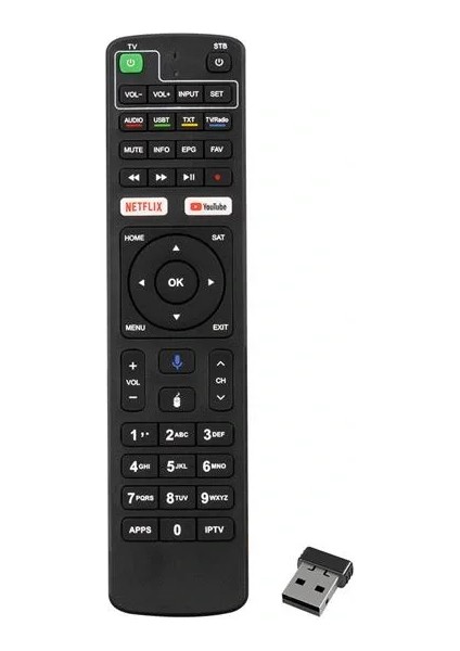 Weko Dreamstar Android Netflix-Youtube Tuşlu Uydu Kumandası fiyatları