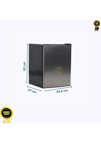 Çift Sistem Cool Life 71 Litre Antrasit Buzdolabı 12/24/220 V modelleri