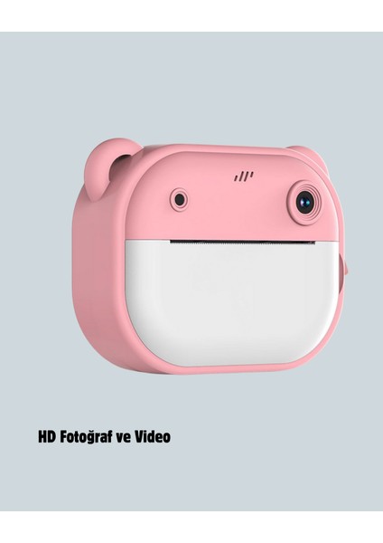 Drnds Anında Baskı Özellikli Şipşak Kamera 24MP Hd Çift Lensli ve 32GB Hafızalı modelleri