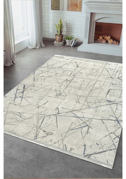 Seren Firi Mavi Gri Modern Salon ve Oturma Odası Halısı fiyatları