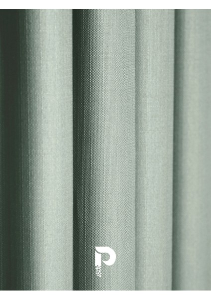 1/2 Pileli Keten Dokulu Mint Modern Fon Perde – Ütü Gerektirmez fiyatları