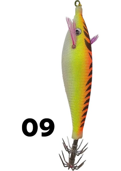 Squid Jig 100 mm Maket Kalamar modelleri