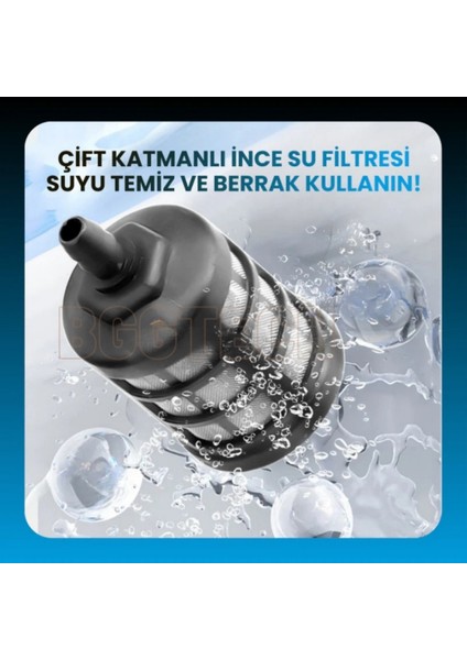 HX-3000 Kablosuz Yüksek Basınçlı Taşınabilir Araç Yıkama Makinesi 260 Psı 18.500RPM 4000MAH Çift Batarya indirimleri