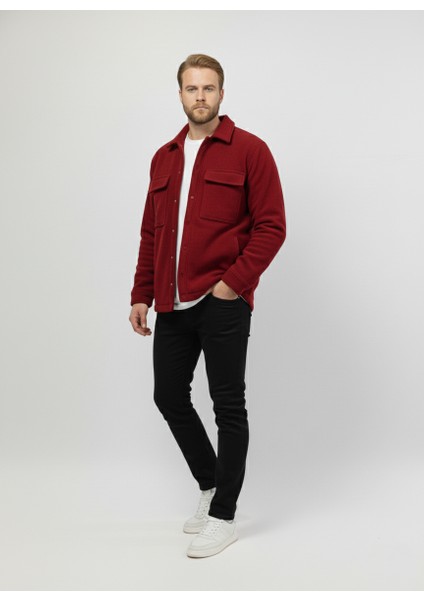 Erkek Mevsimlik Spor Kesim Mont Çıtçıtlı Ceket Polar Erkek Gömlek indirimleri