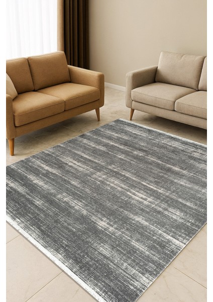 Estefan Tina Antrasit Gri Modern Salon ve Oturma Odası Halısı fiyatları