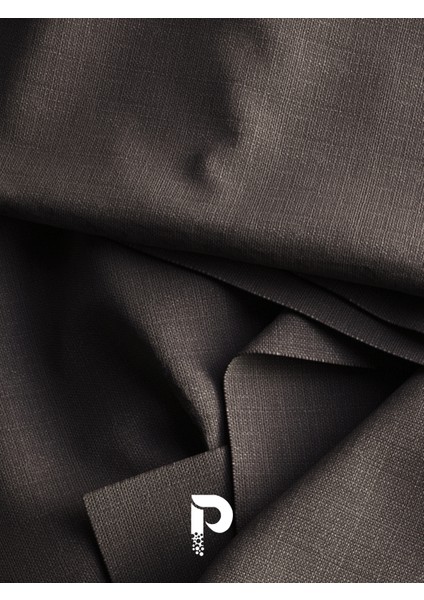 1/2 Pileli Keten Dokulu Antrasit Modern Fon Perde – Ütü Gerektirmez modelleri