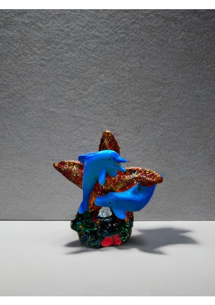 Yunus Temalı Polyester Mini Biblo 5cm x 5cm (Kod:14)