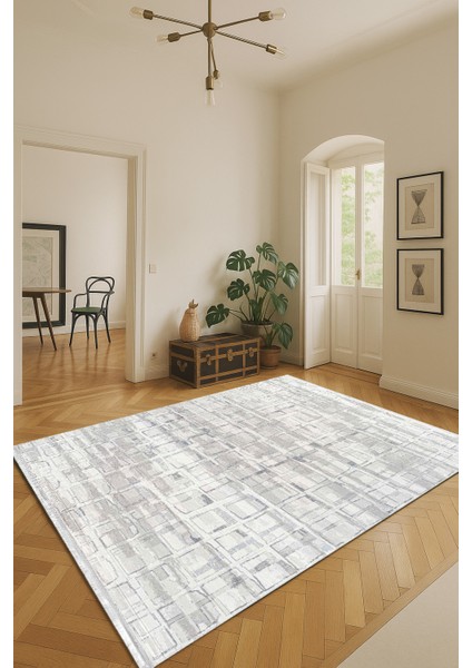 Seren Leni Gri Bej Modern Salon ve Oturma Odası Halısı fiyatları