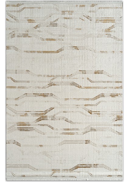 Çınar Mira Bej Krem Modern Salon ve Oturma Odası Halısı