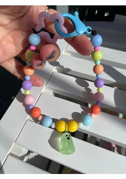 Sevimli Hayalet Charmlı Renkli Köpek Kolyesi/tasması fırsatları