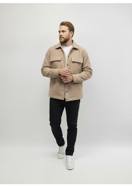 Erkek Mevsimlik Spor Kesim Mont Çıtçıtlı Ceket Polar Erkek Gömlek modelleri