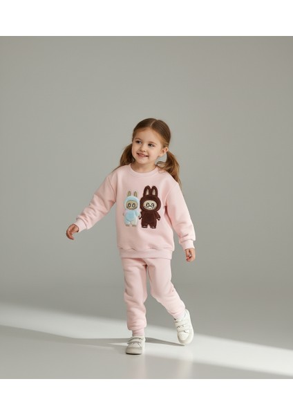 3 Iplik Şardonsuz Labubu Ikili Takım