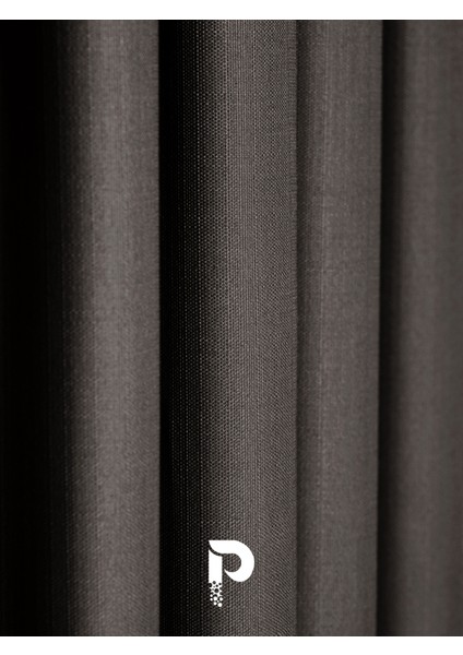 1/2 Pileli Keten Dokulu Antrasit Modern Fon Perde – Ütü Gerektirmez fiyatları