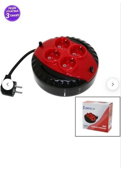 4 Lü Uzatma Kablosu