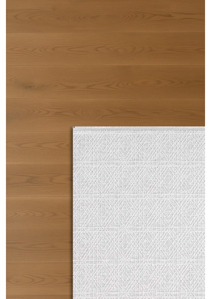 Seren Rovi Gri Bej Geometik Desenli Halı modelleri