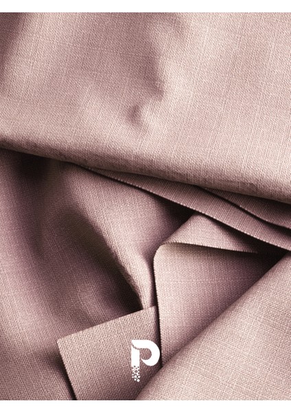 1/2 Pileli Keten Dokulu Açık Pembe Modern Fon Perde – Ütü Gerektirmez modelleri