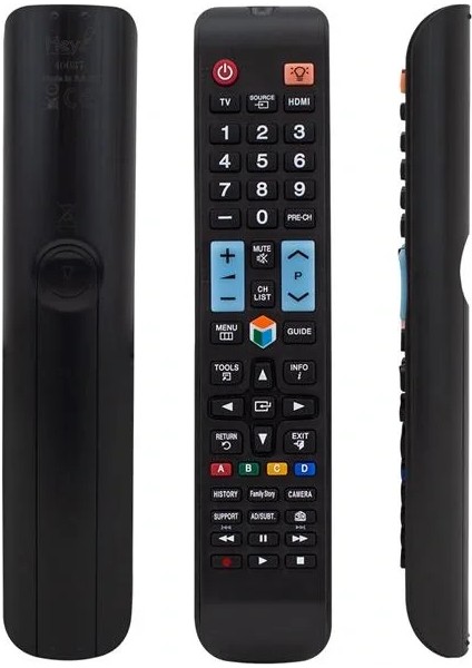 Samsung UE40F6470 Source Tuşlu LCD LED Tv Kumanda