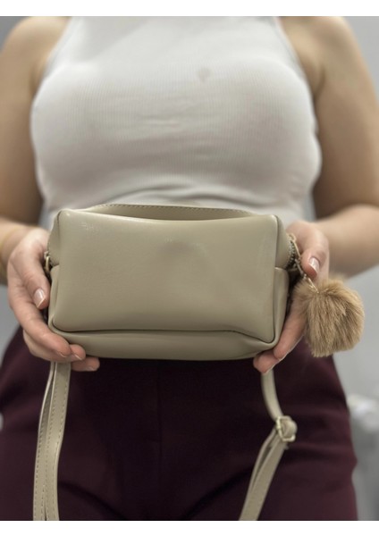 Mtxdpn Ponpon Vizon Cilt Çanta (Beden: Standart) modelleri