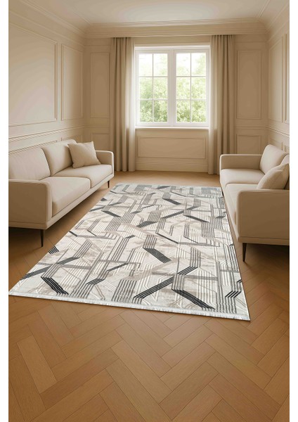 Estefan Hila Bej Gri Modern Salon ve Oturma Odası Halısı fiyatları