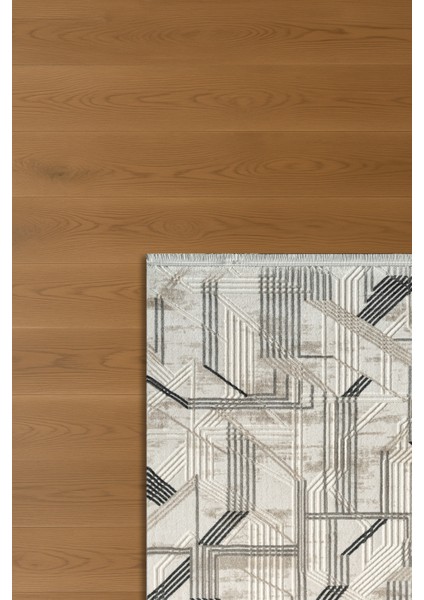 Estefan Hila Bej Gri Modern Salon ve Oturma Odası Halısı modelleri