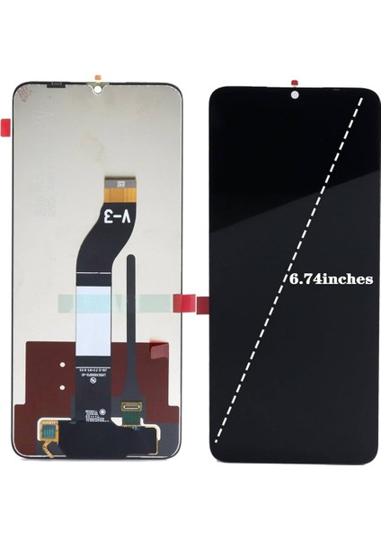 Xiaomi Uyumlu Redmi 13C / Poco C65 LCD Ekran Çıtasız Or.