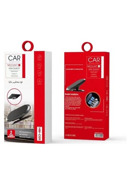 Araç Içi 360 Derece Dönebilen Mıknatıslı Torpido Üstü Telefon Tutucu