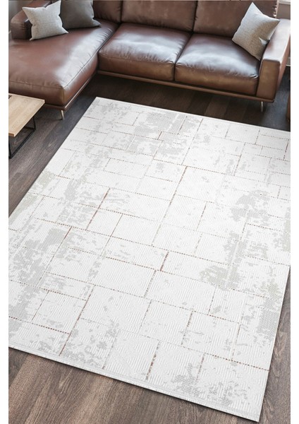 Hermes Nemi Krem Bej Geometik Desenli Halı fiyatları