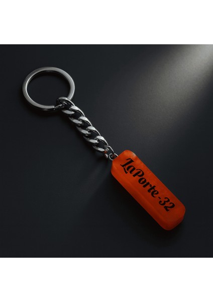 I Harfi - Kişiye Özel - Epoksi Reçine Anahtarlık - El Yapımı - Çelik Tokalı modelleri