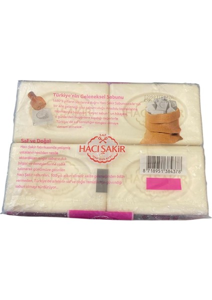 Hacışakir Leylak Saf Sabun 600GR 3 Adet fırsatları