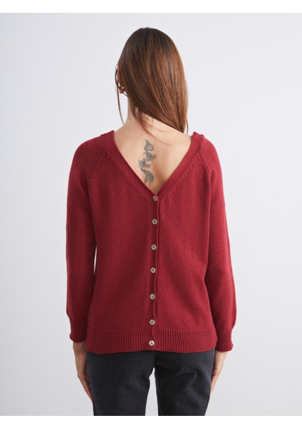 V Yaka Kadın Triko Hırka fırsatları