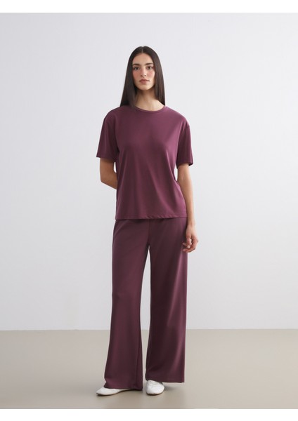 Modal Karışımlı Oversize Kadın Tişört fiyatları